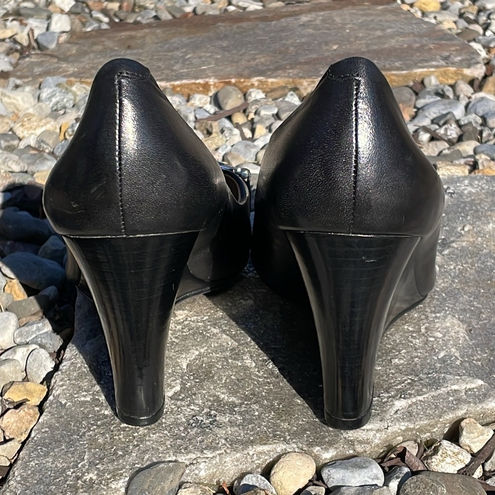 Coach (NEW) Elora Wedge Heels - Picture 5 of 11